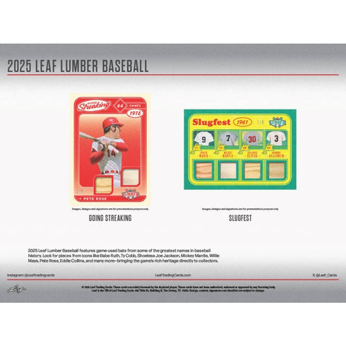 2025 LEAF LUMBER BASEBALL
